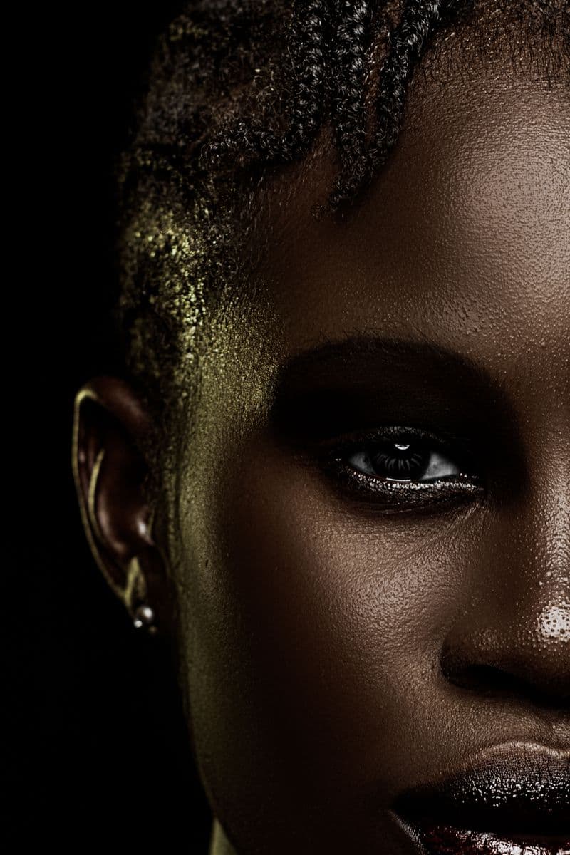 Portrait of a happy client